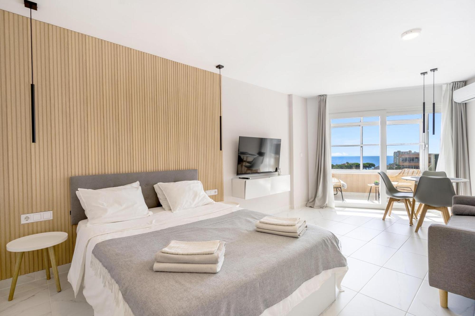 Modern Studio Apartment With Sea Views 5 Min From The Beach Sitio de Calahonda 外观 照片